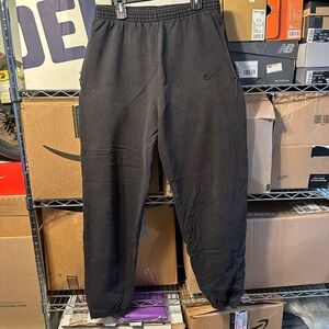 Vintage 90s Nike Men's Tonal Black Sweatpants